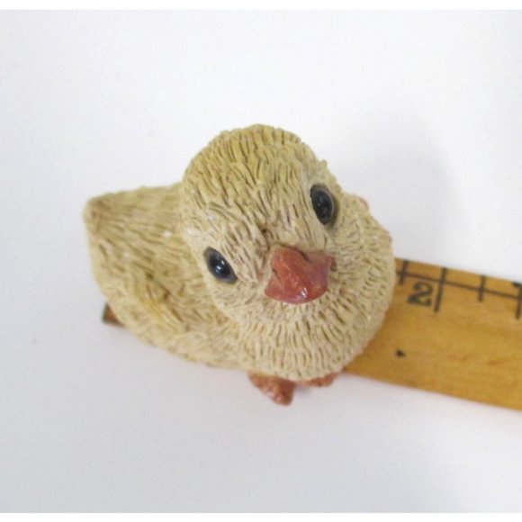 Stone Critter Littles Chick Figurine Home Decor - Picture 4 of 5